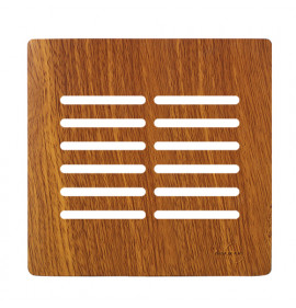 Placa p/ 12 Interruptores (especial) 4x4 - Novara Cumaru